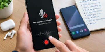 why is my mic not working on my phone